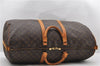 Auth LOUIS VUITTON Monogram Keepall Bandouliere 60 Boston Bag M41412 LV 7760C