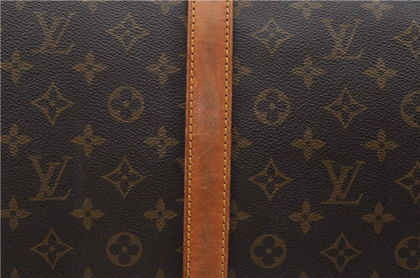 Auth LOUIS VUITTON Monogram Keepall Bandouliere 60 Boston Bag M41412 LV 7760C