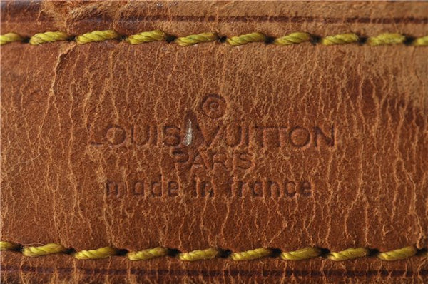 Auth LOUIS VUITTON Monogram Keepall Bandouliere 60 Boston Bag M41412 LV 7760C