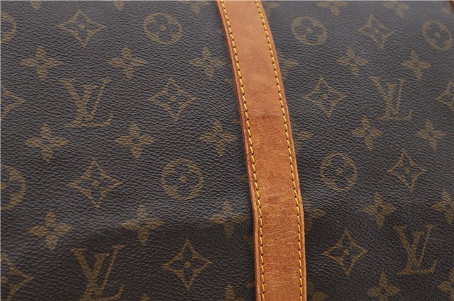 Auth LOUIS VUITTON Monogram Keepall Bandouliere 60 Boston Bag M41412 LV 7760C