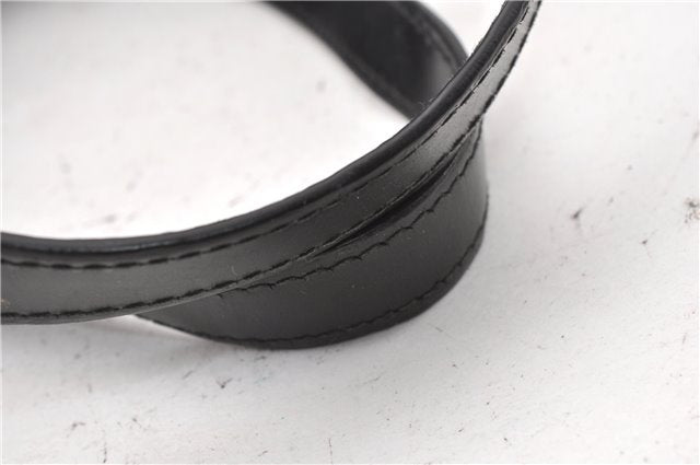 Authentic Louis Vuitton Epi Soufflot Hand Bag Black M52222 LV 7760F