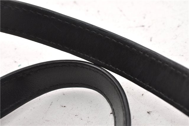 Authentic Louis Vuitton Epi Soufflot Hand Bag Black M52222 LV 7760F