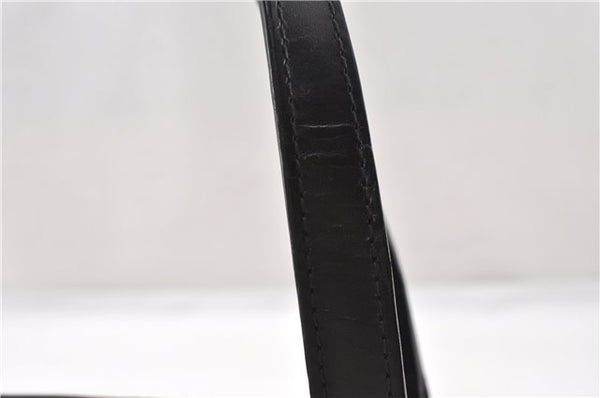 Authentic Louis Vuitton Epi Soufflot Hand Bag Black M52222 LV 7760F