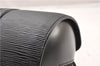 Authentic Louis Vuitton Epi Soufflot Hand Bag Black M52222 LV 7760F