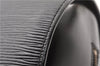 Authentic Louis Vuitton Epi Soufflot Hand Bag Black M52222 LV 7760F