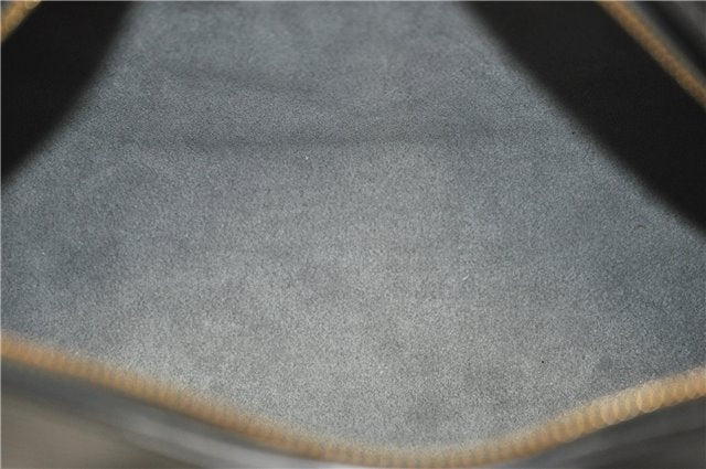 Authentic Louis Vuitton Epi Soufflot Hand Bag Black M52222 LV 7760F