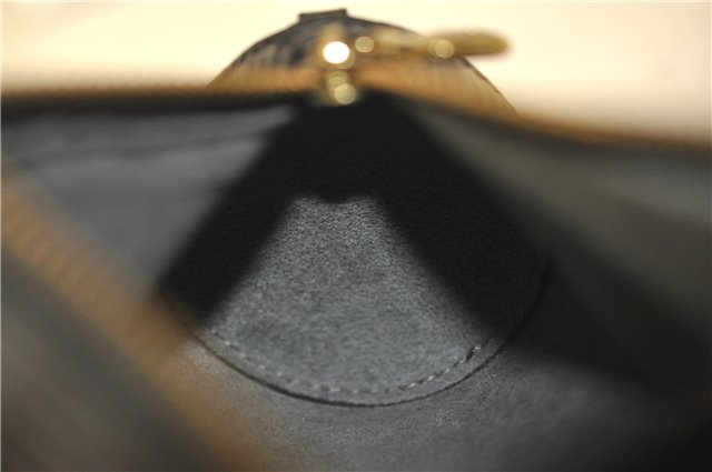 Authentic Louis Vuitton Epi Soufflot Hand Bag Black M52222 LV 7760F