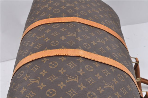 Authentic LOUIS VUITTON Monogram Keepall 60 Boston Bag M41422 LV 7762C