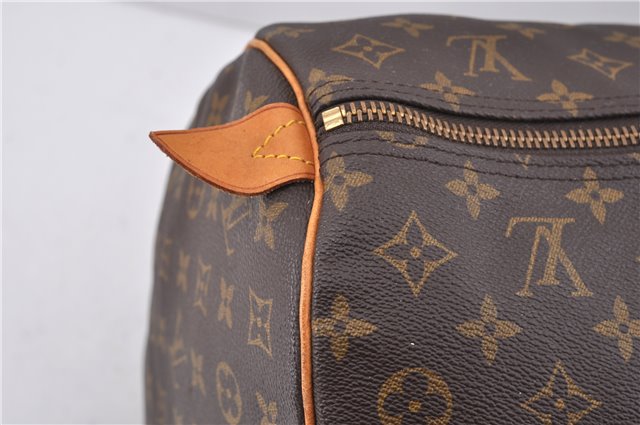 Authentic LOUIS VUITTON Monogram Keepall 60 Boston Bag M41422 LV 7762C