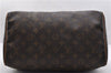 Authentic Louis Vuitton Monogram Speedy 30 Hand Bag M41526 LV 7763C