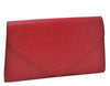 Authentic Louis Vuitton Epi Arts Deco Clutch Bag Red M52637 LV 7763D