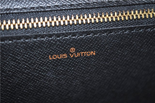 Authentic Louis Vuitton Epi Arts Deco Clutch Bag Red M52637 LV 7763D