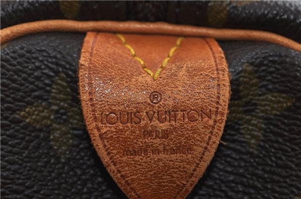 Authentic LOUIS VUITTON Monogram Keepall 60 Boston Bag M41422 LV 7764C