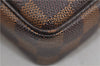 Authentic Louis Vuitton Damier Pochette Billets Macao Clutch Bag N61739 LV 7764D