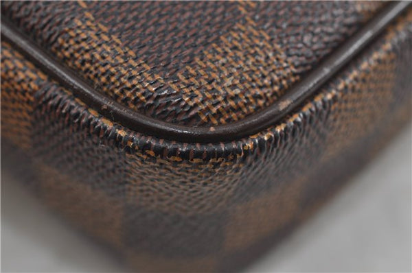 Authentic Louis Vuitton Damier Pochette Billets Macao Clutch Bag N61739 LV 7764D