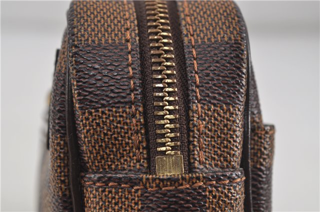 Authentic Louis Vuitton Damier Pochette Billets Macao Clutch Bag N61739 LV 7764D