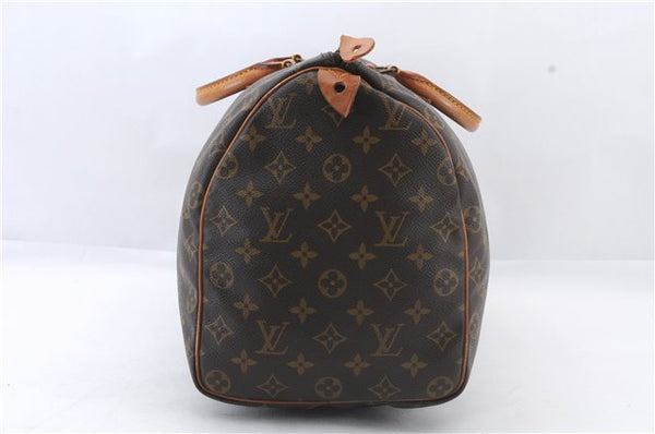 Authentic LOUIS VUITTON Monogram Speedy 40 Hand Bag M41522 LV 7766C