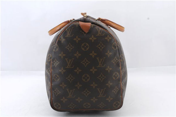 Authentic LOUIS VUITTON Monogram Speedy 40 Hand Bag M41522 LV 7766C