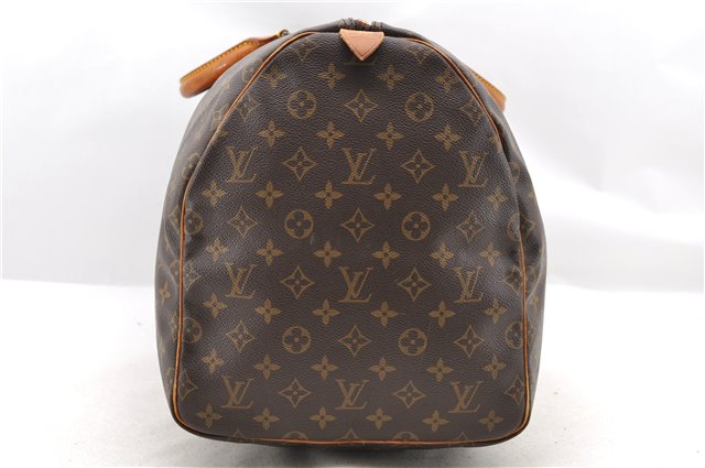 Authentic LOUIS VUITTON Monogram Keepall 55 Boston Bag M41424 LV 7769C