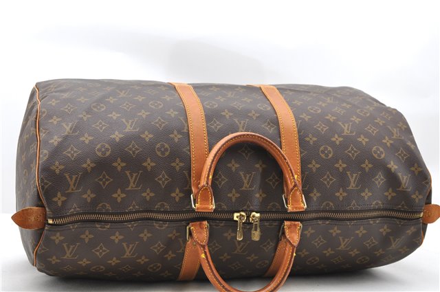 Authentic LOUIS VUITTON Monogram Keepall 55 Boston Bag M41424 LV 7769C