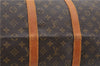 Authentic LOUIS VUITTON Monogram Keepall 55 Boston Bag M41424 LV 7769C