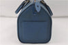 Authentic Louis Vuitton Epi Speedy 25 Hand Boston Bag Blue M43015 LV 7769D