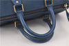 Authentic Louis Vuitton Epi Speedy 25 Hand Boston Bag Blue M43015 LV 7769D