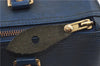 Authentic Louis Vuitton Epi Speedy 25 Hand Boston Bag Blue M43015 LV 7769D