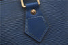 Authentic Louis Vuitton Epi Speedy 25 Hand Boston Bag Blue M43015 LV 7769D