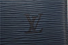 Authentic Louis Vuitton Epi Speedy 25 Hand Boston Bag Blue M43015 LV 7769D
