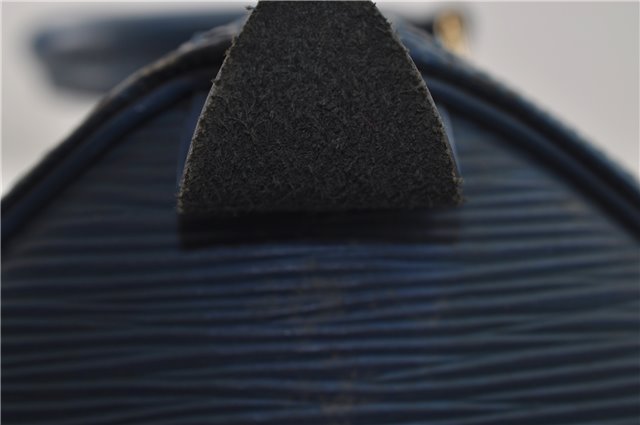Authentic Louis Vuitton Epi Speedy 25 Hand Boston Bag Blue M43015 LV 7769D