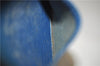 Authentic Louis Vuitton Epi Speedy 25 Hand Boston Bag Blue M43015 LV 7769D