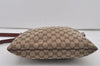 Authentic GUCCI Shoulder Cross Body Bag GG Canvas Leather 113013 Brown 7769I