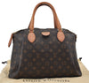 Authentic Louis Vuitton Monogram Rivory MM M44546 2Way Shoulder Hand Bag 7771E