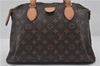 Authentic Louis Vuitton Monogram Rivory MM M44546 2Way Shoulder Hand Bag 7771E