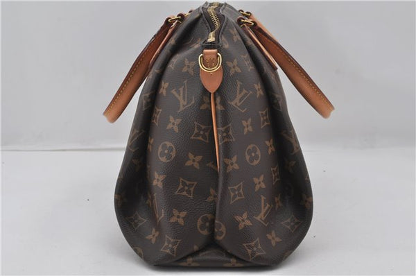 Authentic Louis Vuitton Monogram Rivory MM M44546 2Way Shoulder Hand Bag 7771E