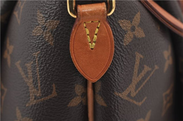 Authentic Louis Vuitton Monogram Rivory MM M44546 2Way Shoulder Hand Bag 7771E