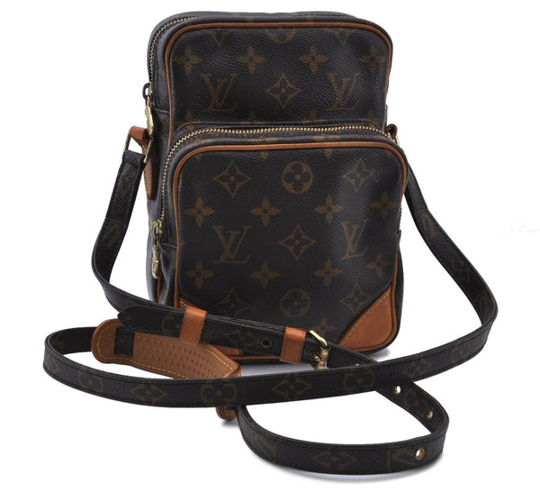 Authentic LOUIS VUITTON Monogram Amazone Shoulder Cross Body Bag M45236 LV 7774C