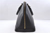 Authentic Louis Vuitton Epi Alma PM Hand Bag Black M40302 LV 7775D