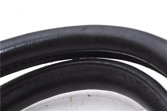 Authentic Louis Vuitton Epi Alma PM Hand Bag Black M40302 LV 7775D