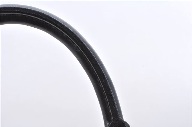 Authentic Louis Vuitton Epi Alma PM Hand Bag Black M40302 LV 7775D