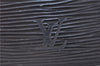 Authentic Louis Vuitton Epi Alma PM Hand Bag Black M40302 LV 7775D