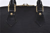 Authentic Louis Vuitton Epi Alma PM Hand Bag Black M40302 LV 7775D