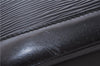 Authentic Louis Vuitton Epi Alma PM Hand Bag Black M40302 LV 7775D