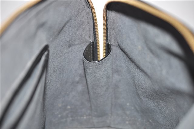 Authentic Louis Vuitton Epi Alma PM Hand Bag Black M40302 LV 7775D