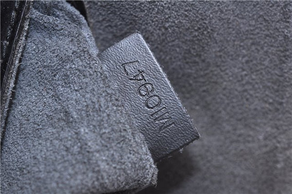 Authentic Louis Vuitton Epi Alma PM Hand Bag Black M40302 LV 7775D