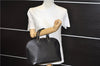 Authentic Louis Vuitton Epi Alma PM Hand Bag Black M40302 LV 7775D