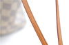 Authentic Louis Vuitton Damier Azur Neverfull MM Tote Bag N51107 LV 7776E