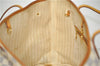 Authentic Louis Vuitton Damier Azur Neverfull MM Tote Bag N51107 LV 7776E