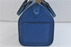 Authentic LOUIS VUITTON Epi Speedy 25 Hand Bag Purse Blue M43015 LV 7777C